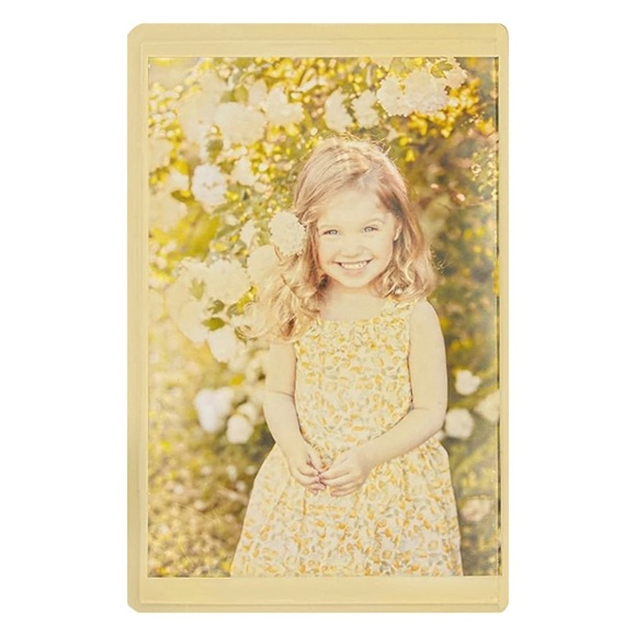 Freez A Frame Magnetic Photo Frame, Yellow - Picture 1 of 9